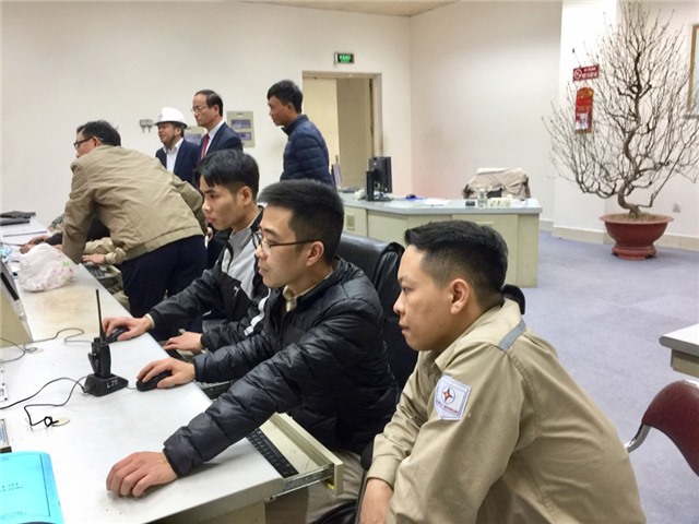 Công ty Nhiệt điện Uông Bí: hào hứng khí thế lao động,  sản xuất ngay từ những ngày đầu năm Canh Tý