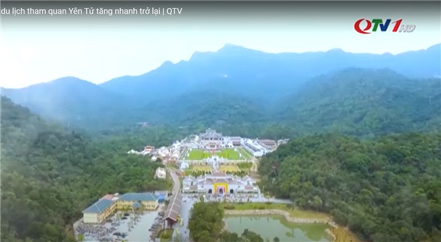 Khách du lịch tham quan Yên Tử tăng nhanh trở lại 