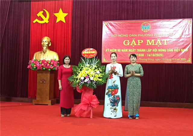 Phường Phương Đông gặp mặt kỷ niệm 90 năm thành lập Hội Nông dân Việt Nam