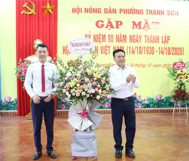 Phường Thanh Sơn: Gặp mặt kỷ niệm 90 năm thành lập Hội Nông dân Việt Nam