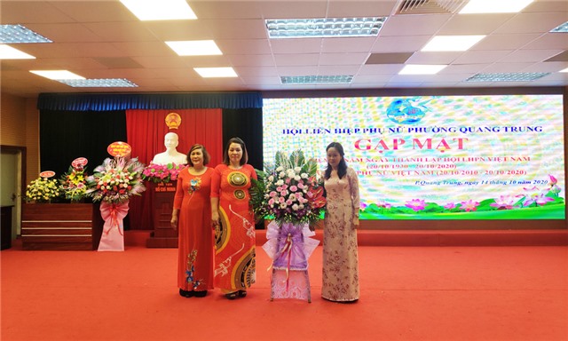 Hội LHPN phường Quang Trung Kỷ niệm 90 năm thành lập hội LHPN Việt Nam 