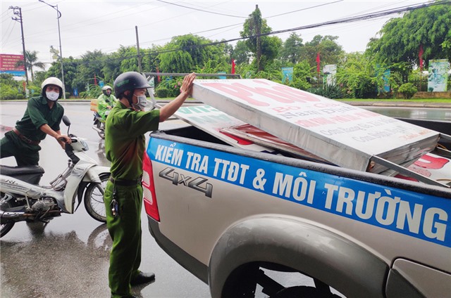 Uông Bí: Đảm bảo trật tự đô thị, an toàn giao thông