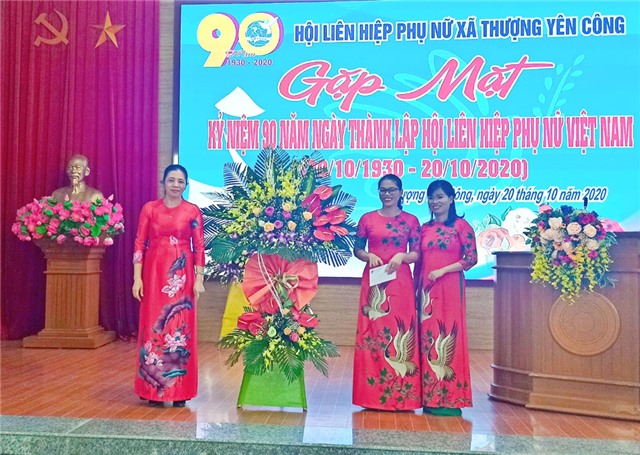 Hội LHPN Xã Thượng Yên Công kỷ niệm 90 năm thành lập Hội LHPN Việt Nam
