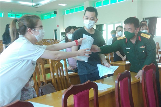 Trung đoàn 244: Thêm 20 công dân hoàn thành cách ly tập trung