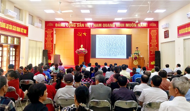 Phường Trưng Vương: Tuyên truyền Luật Lâm nghiệp, bình đẳng giới