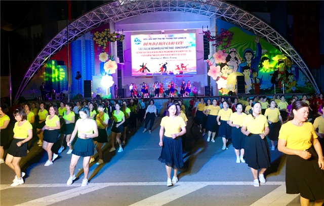 Dạ hội giao lưu các CLB khiêu vũ thể thao 