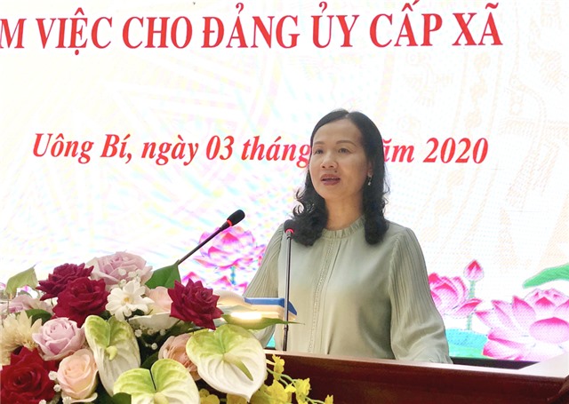 Tập huấn bộ quy chế làm việc mẫu cho Bí thư, Phó Bí thư Đảng ủy xã, phường, thị trấn