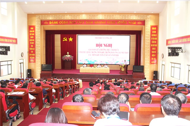 Củng cố khối đại đoàn kết toàn dân từ cơ sở