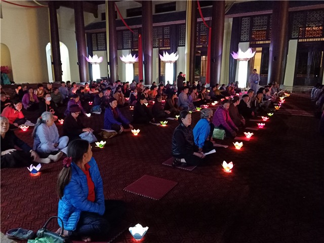 Đêm hội hoa đăng tại Yên Tử