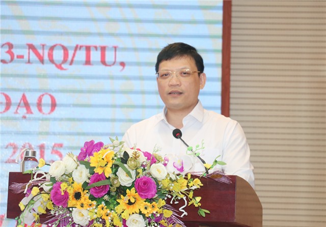 Thành ủy Uông Bí: Tổng kết 5 năm thực hiện NQ 03 của BTV Tỉnh ủy về công tác Quốc phòng địa phương giai đoạn 2015-2020