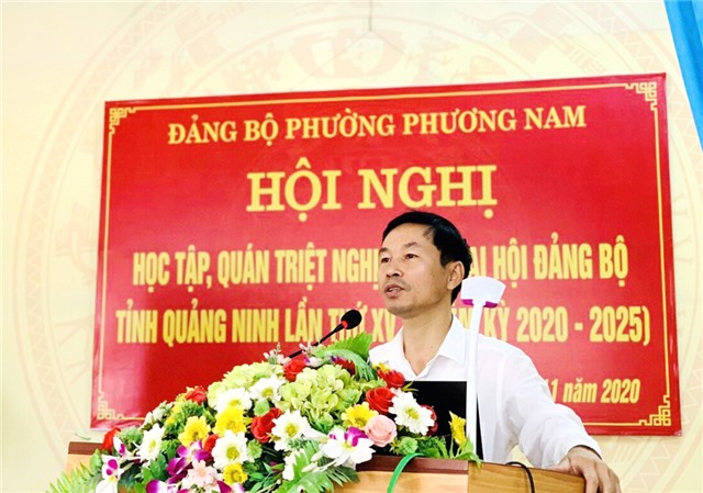 Đảng bộ phường Phương Nam: Quán triệt Nghị quyết Đại hội Đảng bộ tỉnh lần thứ XV