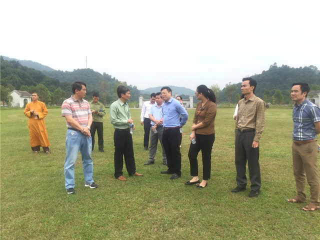 Bí thư thành ủy Nghiêm Xuân Cường kiểm tra công tác chuẩn bị Chương trình Yên Tử - Về miền đất phật mùa thu, tưởng nhớ Phật hoàng Trần Nhân Tông năm 2020