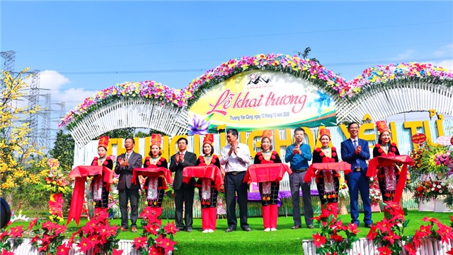 Khai trương Thung lũng hoa Yên Tử