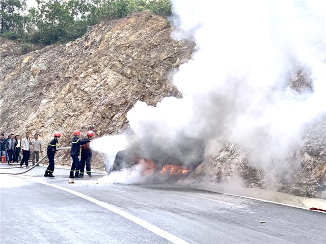 Thông tin ban đầu về vụ tai nạn giao thông tại dốc Quàng Hái - xã Thượng Yên Công