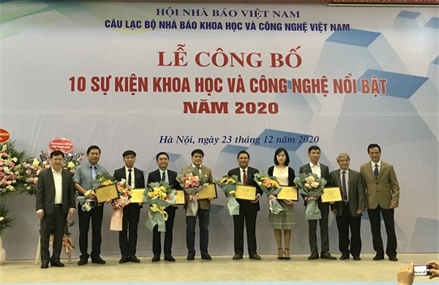 Công bố 10 sự kiện KH&CN nổi bật năm 2020