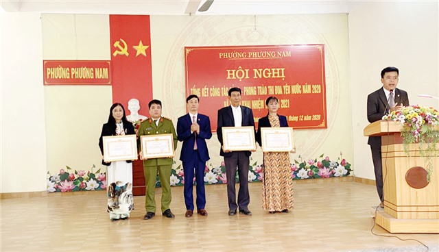 Phường Phương Nam: tổng kết công tác Đảng - phong trào thi đua yêu nước năm 2020