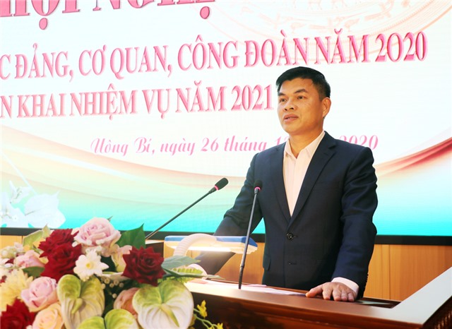 Khối chính quyền tổng kết công tác Đảng, cơ quan, công đoàn năm 2020,  triển khai nhiệm vụ năm 2021