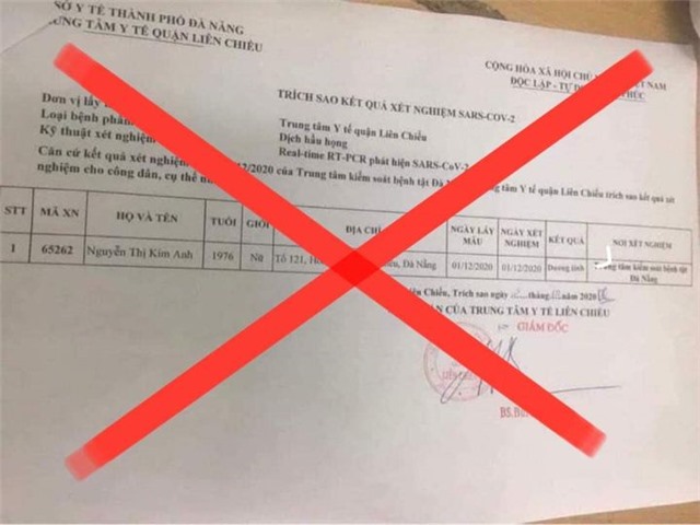 Đà Nẵng: Mời công an vào cuộc xử lý cá nhân tung tin sai lệch về việc cán bộ y tế mắc COVID-19