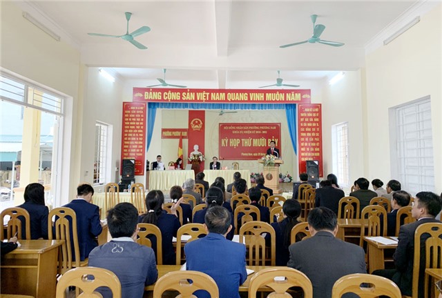 Kỳ họp thứ 17 HĐND phường Phương Nam khóa XV