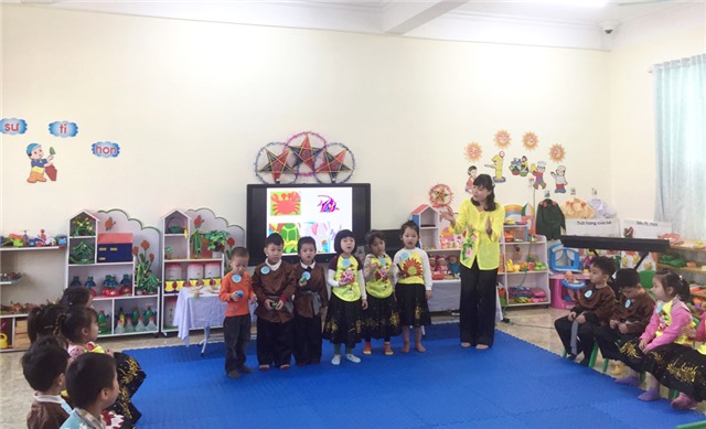 Hội thi giáo viên mầm non dạy giỏi cấp tỉnh - cụm thi số 5