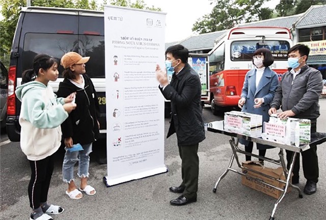 Phòng nCoV ở các di tích: Nhà chùa, phật tử, doanh nghiệp chung tay