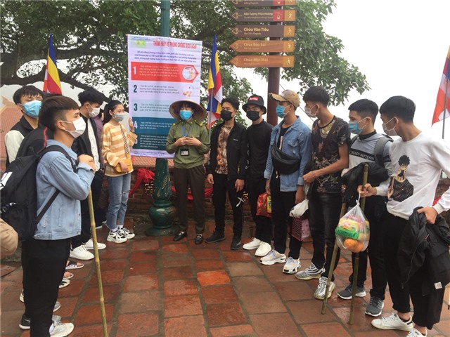 Uông Bí: Các điểm di tích, du lịch tăng cường biện pháp phòng chống dịch corona