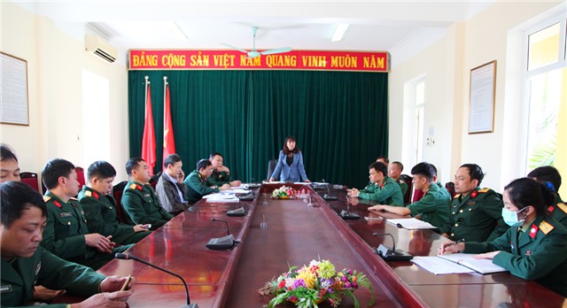 Tập huấn phòng, chống dịch Covid-19 cho cán bộ, chiến sĩ làm nhiệm vụ cách ly