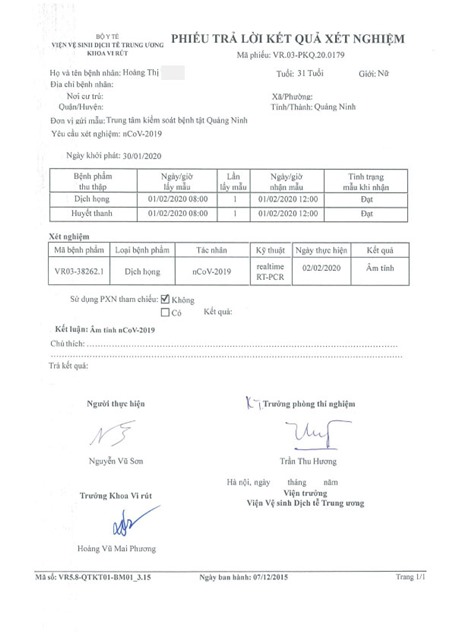 Bệnh viện Việt Nam - Thụy Điển Uông Bí: Chủ động phòng ngừa, cách ly các trường hợp nghi ngờ nhiễm Virus Corona