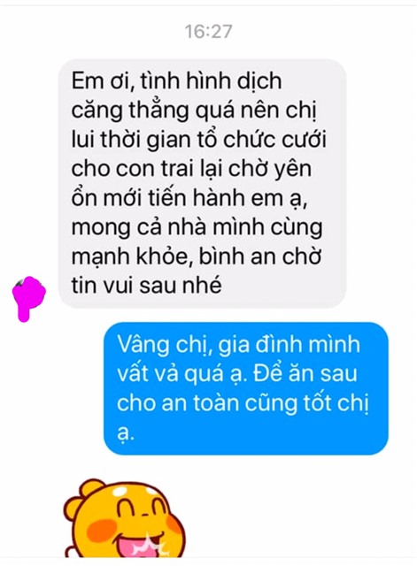 TP Uông Bí: 6 hộ gia đình hoãn tiệc cưới, thiết thực chung tay phòng chống dịch Covid-19