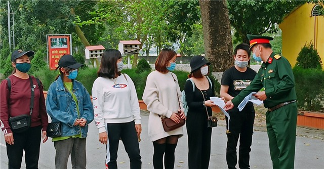 Hơn 200 công dân hoàn thành cách ly tại trường Quân sự tỉnh