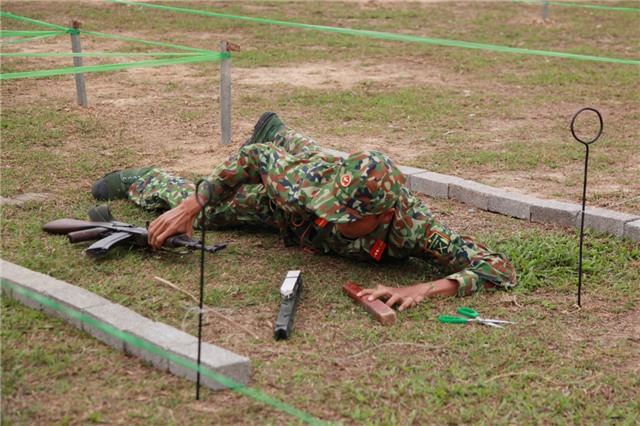 Hội thao quân sự tại Trung đoàn 244