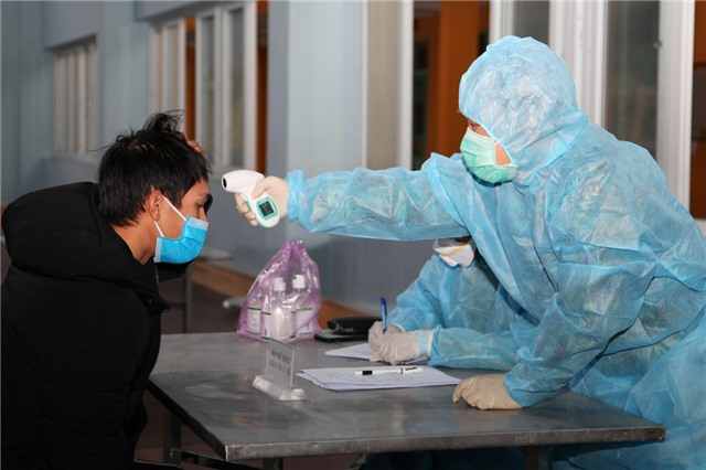 Trường Quân sự tỉnh tiếp nhận cách ly thêm 18 công dân