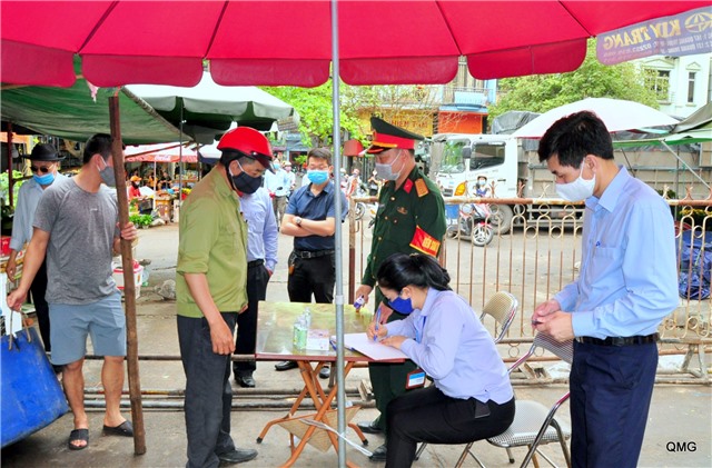 Tiếp tục siết chặt kiểm soát phòng, chống dịch tại các chợ