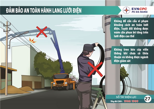 Phòng tránh tai nạn điện và các hành vi gây mất an toàn lưới điện bị cấm