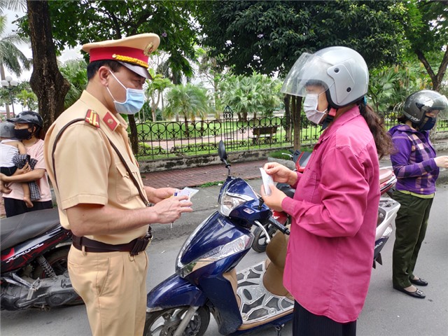 Công an TP Uông Bí: xử lý 144 chủ phương tiện vi phạm Luật Giao thông đường bộ