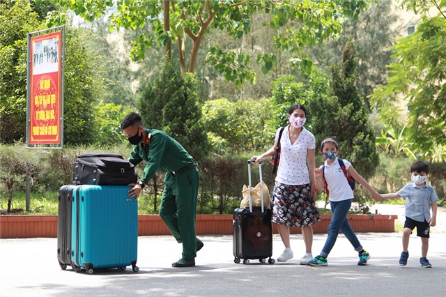 128 công dân hoàn thành cách ly tại Trung đoàn 244