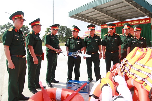 Trung đoàn 244: Hưởng ứng Tuần lễ quốc gia phòng, chống thiên tai năm 2020