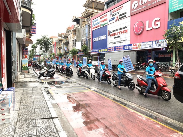 Bảo hiểm xã hội TP Uông Bí: ra quân hưởng ứng Tháng vận động triển khai BHXH toàn dân