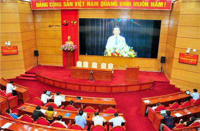Hội nghị trực tuyến báo cáo viên Trung ương
