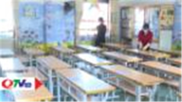 Uông Bí: Sẵn sàng đón học sinh đi học trở lại