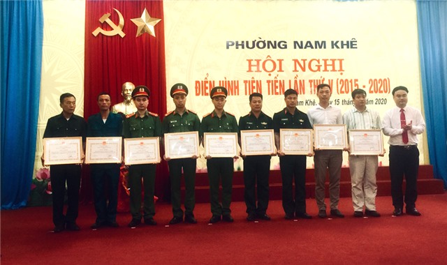 Hội nghị điển hình tiên tiến phường Nam Khê lần thứ 5 giai đoạn 2015-2020