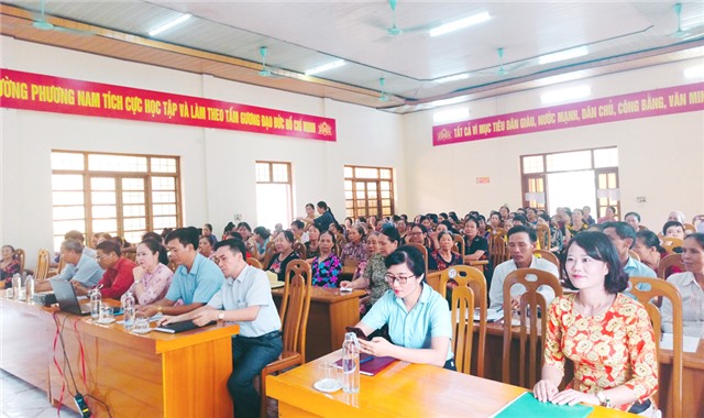 Hội LHPN phường Phương Nam: Tuyên truyền về phát huy giá trị tốt đẹp các mối quan hệ trong gia đình và phòng chống bạo lực gia đình