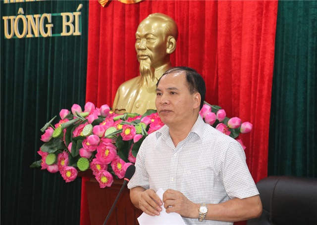 Giao ban Thường trực Thành ủy với Đảng bộ xã phường