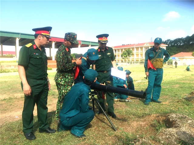 Bộ Tư lệnh Quân khu 3: Kiểm tra chuyên ngành Pháo binh tại thành phố Uông Bí