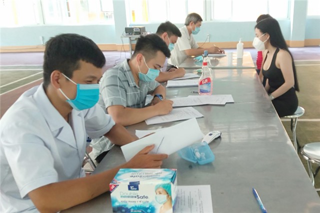 Thêm 55 công dân hoàn thành cách ly tại Trung đoàn 244