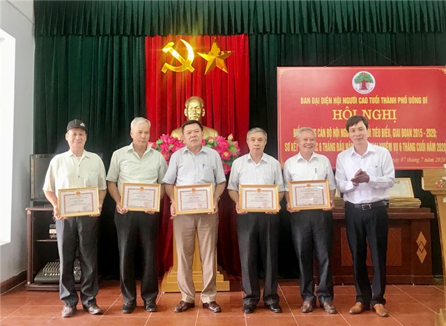 Biểu dương cán bộ Hội Người cao tuổi tiêu biểu giai đoạn 2015-2020