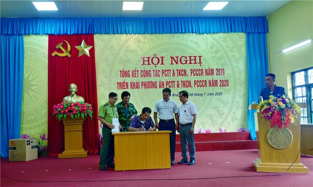 Phường Nam Khê: tổng kết công tác PCTT&TKCN, PCCR