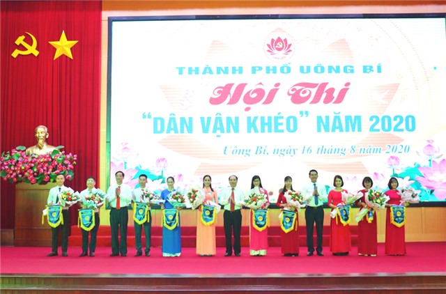 Phường Nam Khê giành giải Nhất Hội thi dân vận khéo thành phố Uông Bí năm 2020