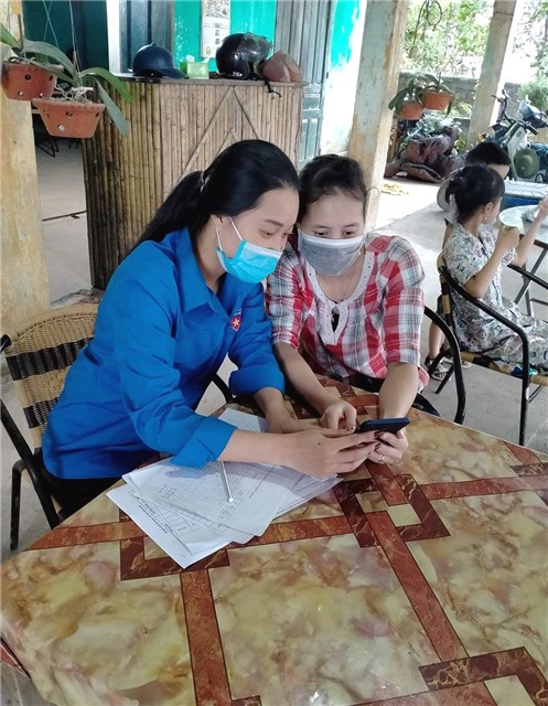 Uông Bí tích cực tuyên truyền phòng chống dịch Covid-19