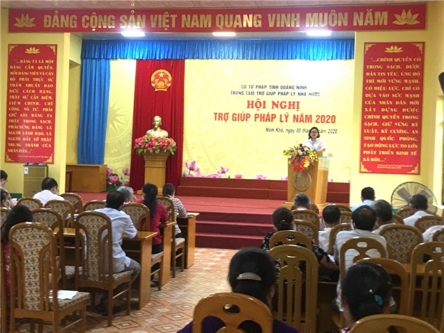 Tăng cường trợ giúp pháp lý cho người dân ở cơ sở